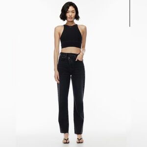 Agolde Criss Cross Straight Jeans